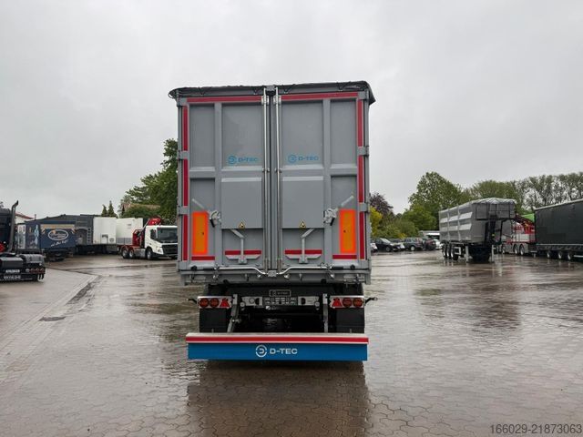 Tipper semitrailer D-TEC Fabrikneuer 3 Achs Aluminum Kipper