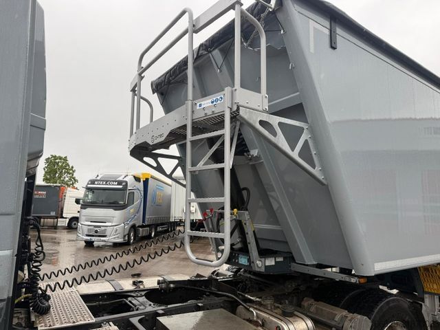Tipper semitrailer D-TEC Fabrikneuer 3 Achs Aluminum Kipper