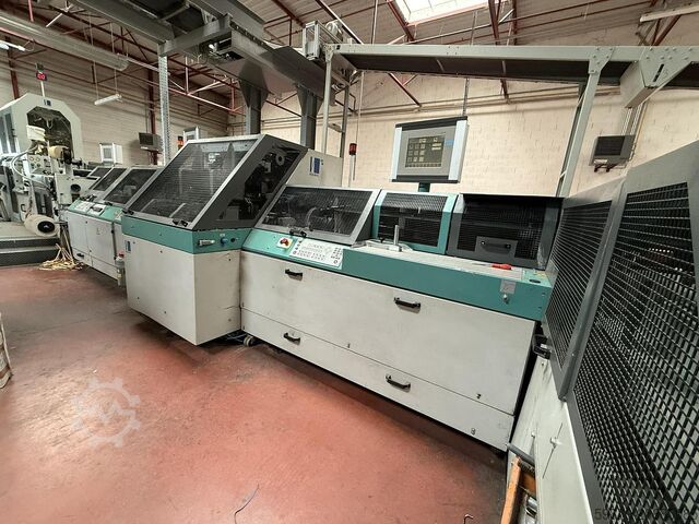 Kolbus Hard cover Buchfertigungsstrasse BF 527 + FE 604 + DS 391 (2004) Kolbus BF 527 + FE 604 + DS 391