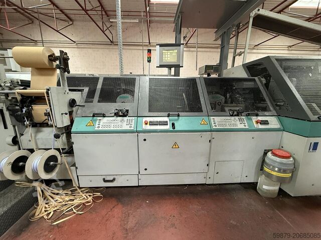 Kolbus Hard cover Buchfertigungsstrasse BF 527 + FE 604 + DS 391 (2004) Kolbus BF 527 + FE 604 + DS 391