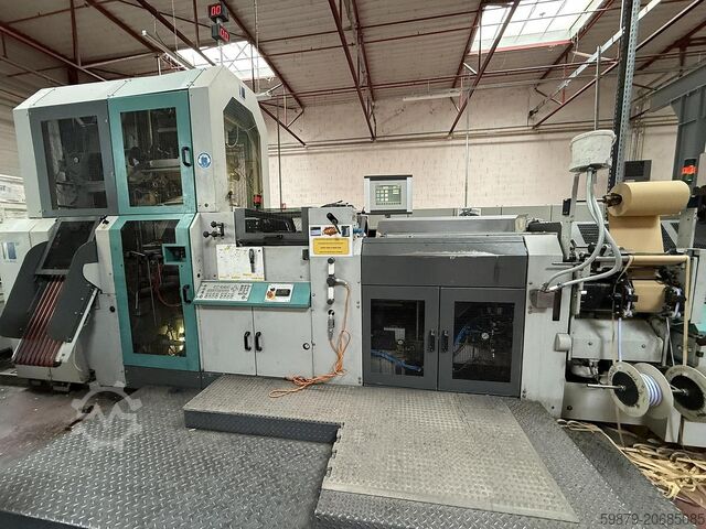 Kolbus Hard cover Buchfertigungsstrasse BF 527 + FE 604 + DS 391 (2004) Kolbus BF 527 + FE 604 + DS 391