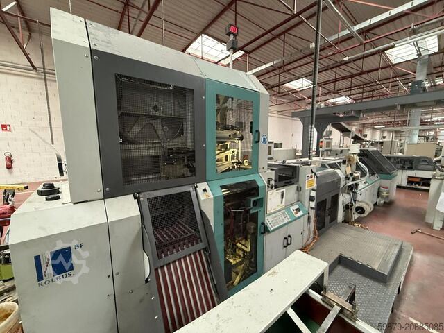 Kolbus Hard cover Buchfertigungsstrasse BF 527 + FE 604 + DS 391 (2004) Kolbus BF 527 + FE 604 + DS 391