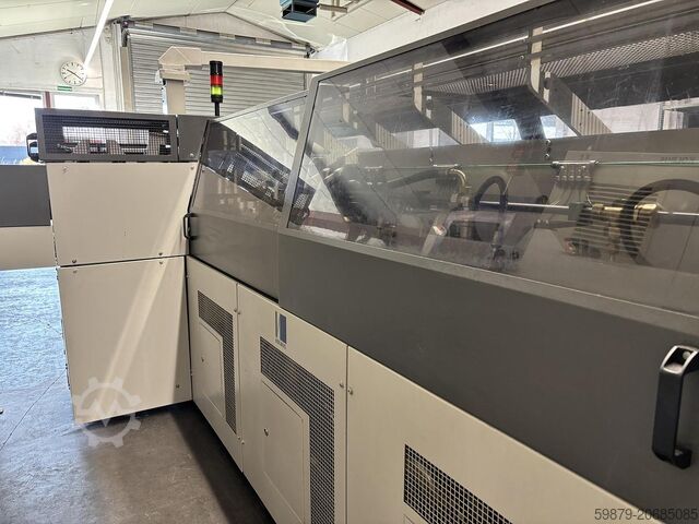 Kolbus hard cover book line BF 527 + FE 604 + DS 391 (2004) Kolbus BF 527 + FE 604 + DS 391