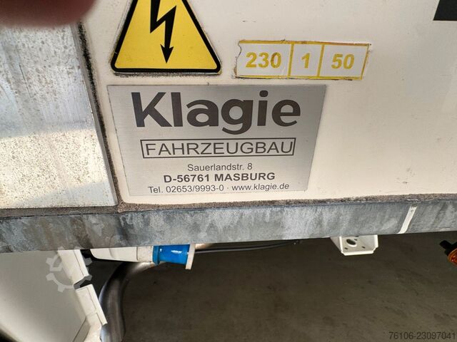 Refrigerator body van Citroën Jumper Tiefkühlkoffer Carrier Xarios 350 *Klima*
