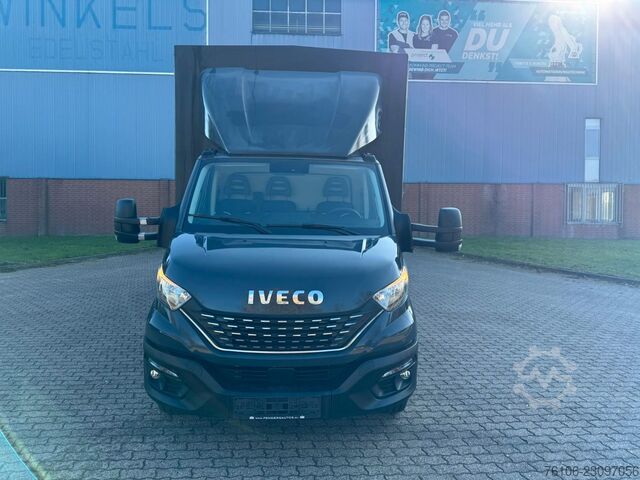 Curtain sider van IVECO Daily 72C18 Hi-Matic Pritsche Plane+LBW
