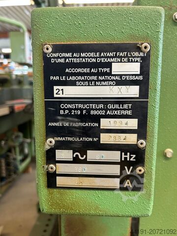 Vierseitenhobelmaschine Guilliet KXY Guilliet KXY