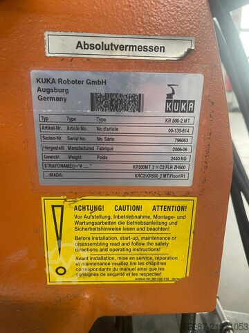 Industrial robot KUKA KR 500-2 MT