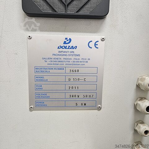 Verpackungsmaschine Dolzan D 150-C