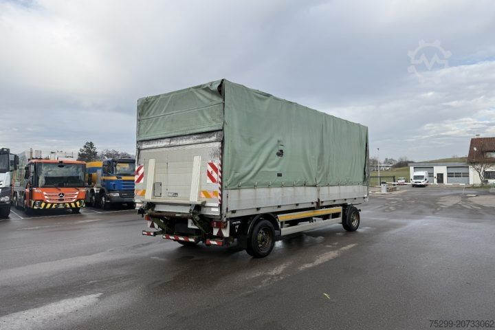 Open trailer with tarp A 100H Plane/HB