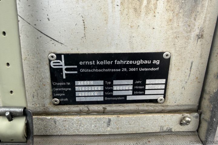 Open trailer with tarp  A 100H Plane/HB