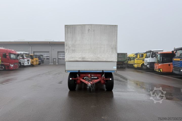 Open trailer with tarp S-ZAZ-9/18D Plane / Swiss-Vehicle