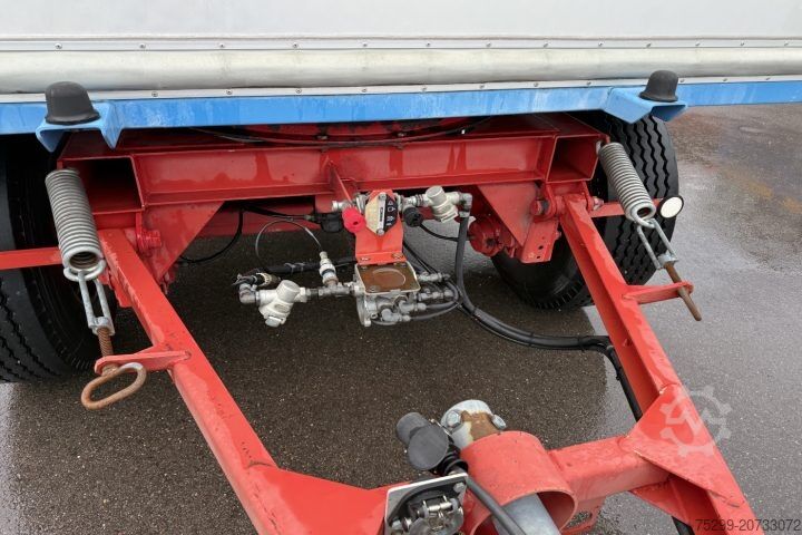 Open trailer with tarp  S-ZAZ-9/18D Plane / Swiss-Vehicle