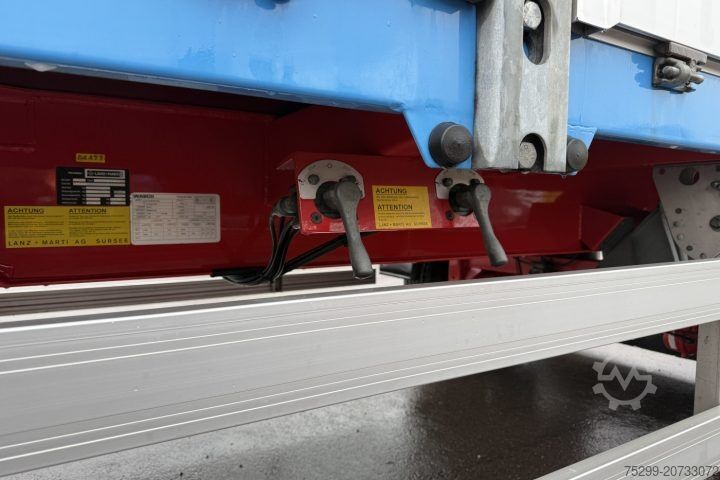 Open trailer with tarp S-ZAZ-9/18D Plane / Swiss-Vehicle