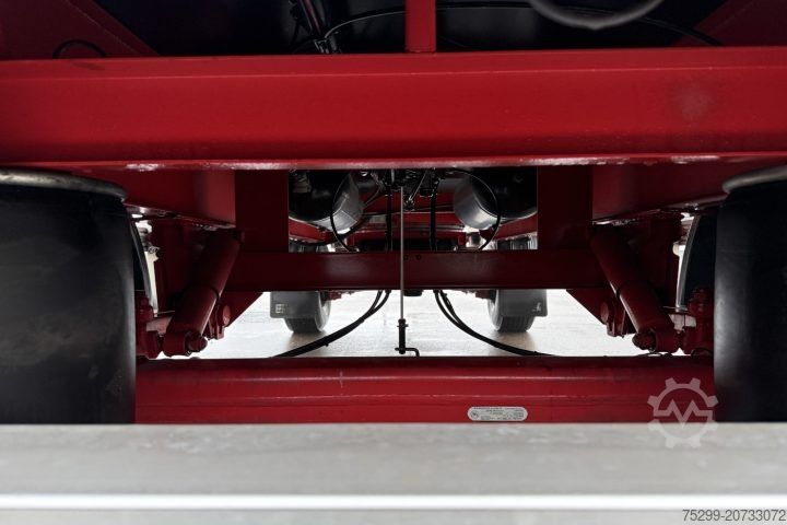 Open trailer with tarp  S-ZAZ-9/18D Plane / Swiss-Vehicle