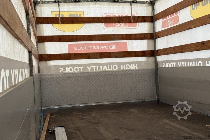 Open trailer with tarp  S-ZAZ-9/18D Plane / Swiss-Vehicle