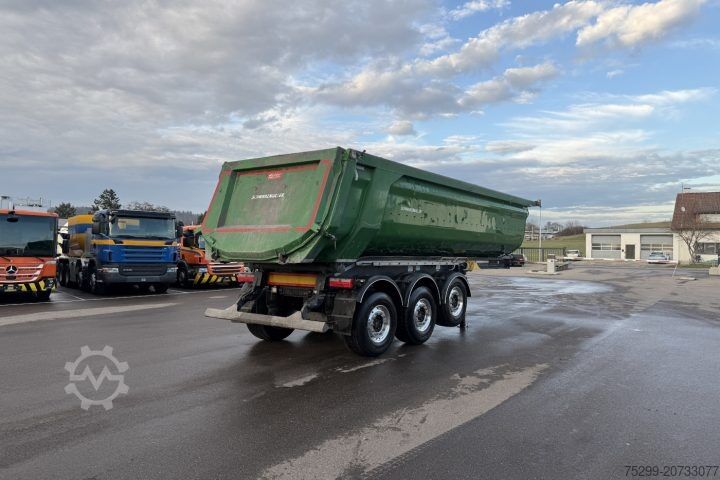 Tipper semitrailer Schwarzmüller K-Serie 27m³ / Swiss-Vehicle