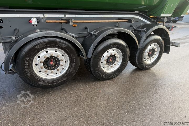 Tipper semitrailer Schwarzmüller K-Serie 27m³ / Swiss-Vehicle