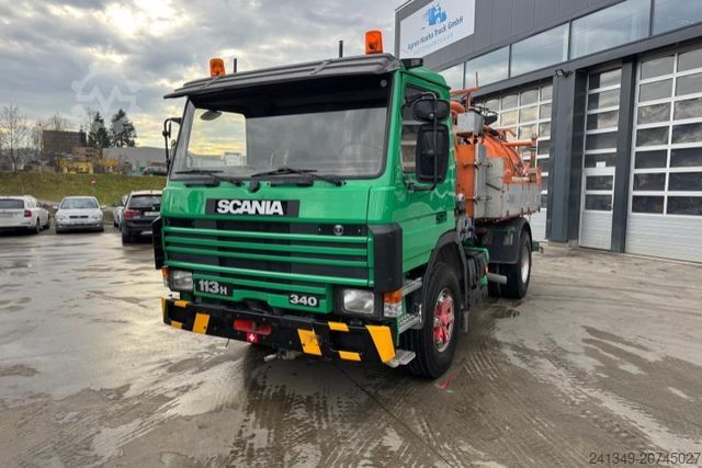 Vacuum tank truck SCANIA 113 4x2 Kaiser Saugwagen