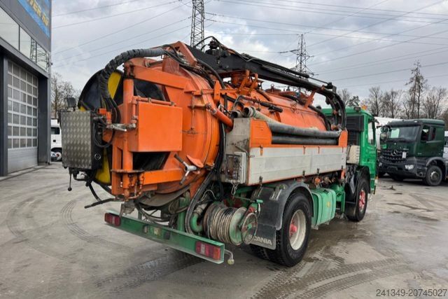 Vacuum tank truck SCANIA 113 4x2 Kaiser Saugwagen