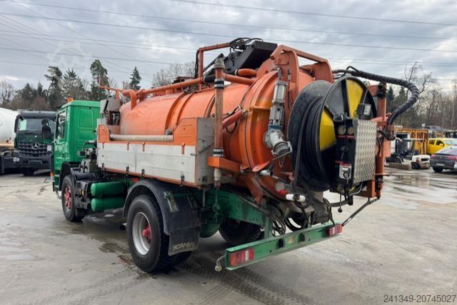 Vacuum tank truck SCANIA 113 4x2 Kaiser Saugwagen