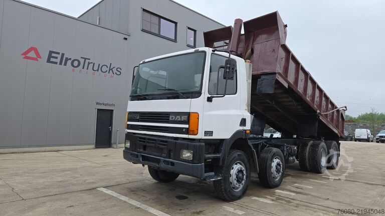 Kipper DAF 85 CF 340 (EURO 2 / MANUAL PUMP / STEEL SUSP. /...