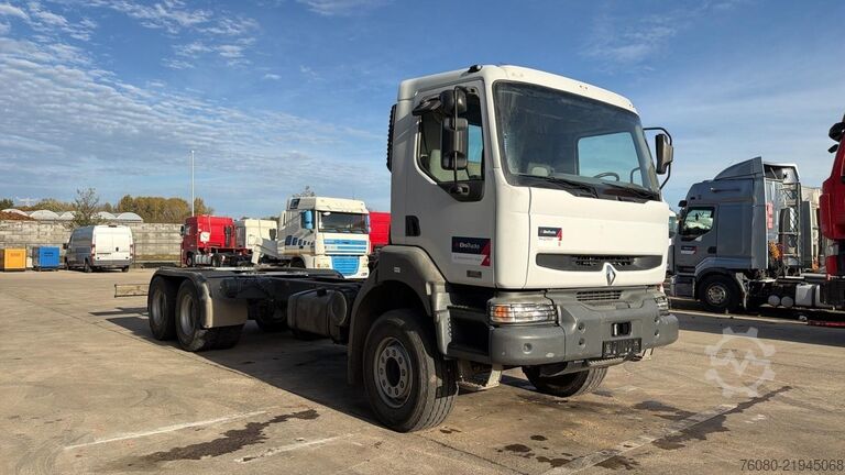 Fahrgestell mit Fahrerhaus Renault Kerax 320 DCI (PARFAIT ETAT / CHASSIS LONGUE / ...