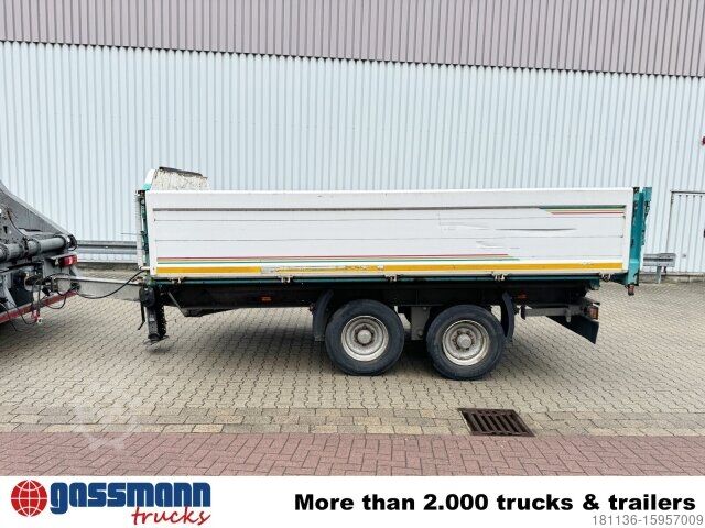 Dreiseitenkipper Anhänger Müller-Mitteltal KA-TA-R 14,4, Verzinkt, Alu-Bordwände