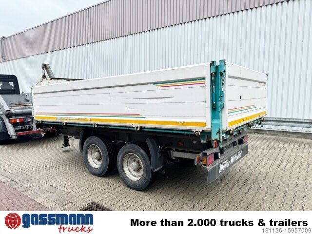 Dreiseitenkipper Anhänger Müller-Mitteltal KA-TA-R 14,4, Verzinkt, Alu-Bordwände