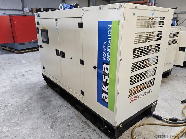 Generator AKSA APD110C | 110 kVA Diesel Cummins Aggregat| Schallgedämmt | Neu 2024