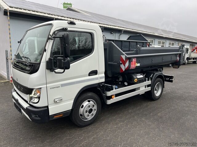 Abrollkipper Transporter Fuso Fuso Canter 7C18 City Abrollkipper AHK Hooklift