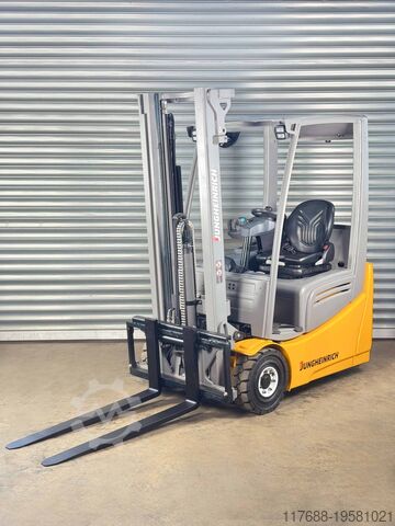 Elektro 3-Rad Jungheinrich EFG 215 - Service Neu - 3,3m Hub - 1,5t - Freihub