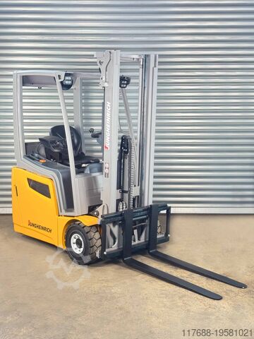 Elektro 3-Rad Jungheinrich EFG 215 - Service Neu - 3,3m Hub - 1,5t - Freihub