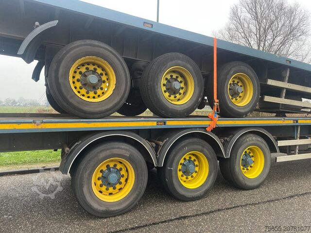 Plattformanhänger Haan OPL45 Heavy Duty (45Ton) / Rungen-Potholes /BPW...