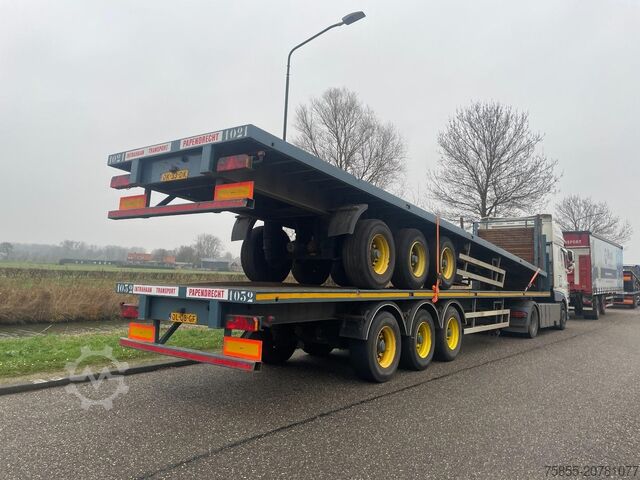Plattformanhänger Haan OPL45 Heavy Duty (45Ton) / Rungen-Potholes /BPW...