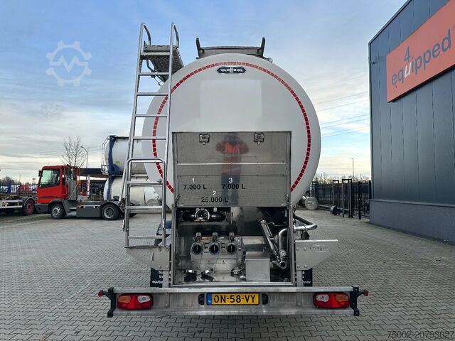 Food tanker Van Hool FOOD / 39.000L / 3-COMP / INOX / NL-trailer / A...