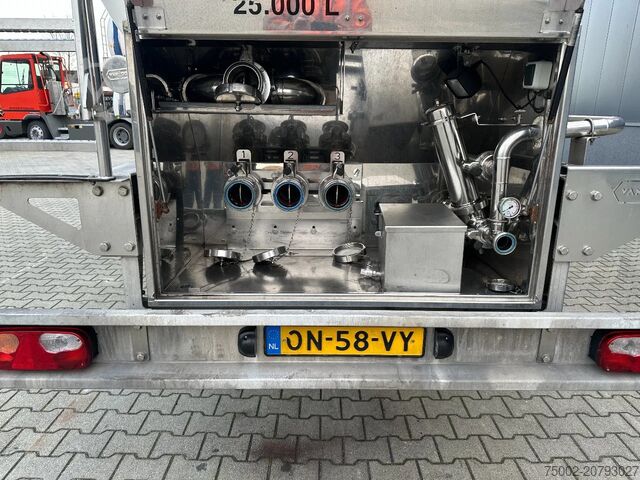 Food tanker Van Hool FOOD / 39.000L / 3-COMP / INOX / NL-trailer / A...