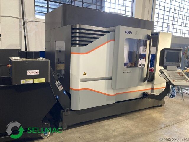 Vertical machining center Mikron MILL E 1200