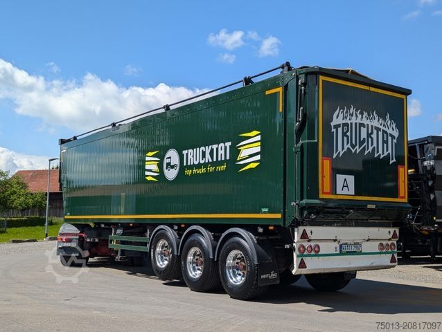 Auflieger mit Walkingfloor Heitling HEITLING Push-Trailer 55 cbm, 2x Liftachse