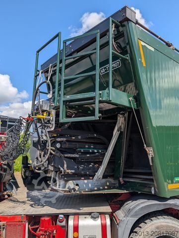 Auflieger mit Walkingfloor Heitling HEITLING Push-Trailer 55 cbm, 2x Liftachse