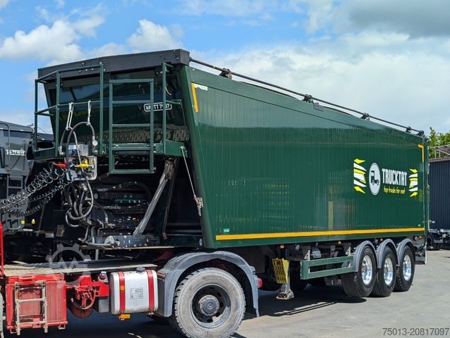 Auflieger mit Walkingfloor Heitling HEITLING Push-Trailer 55 cbm, 2x Liftachse