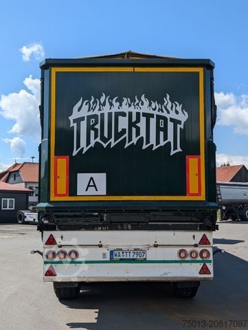 Auflieger mit Walkingfloor Heitling HEITLING Push-Trailer 55 cbm, 2x Liftachse