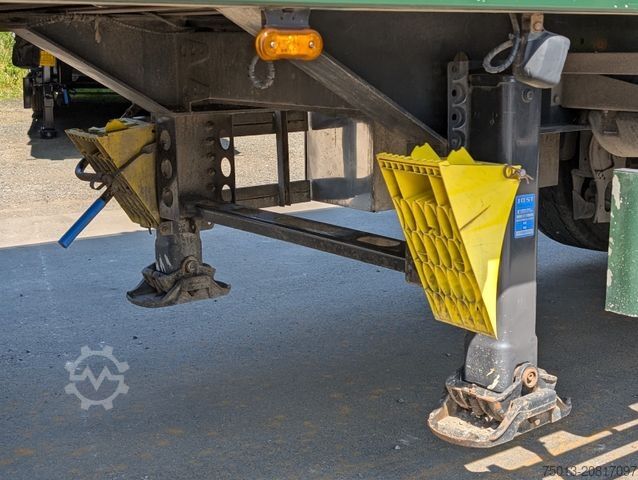 Auflieger mit Walkingfloor Heitling HEITLING Push-Trailer 55 cbm, 2x Liftachse