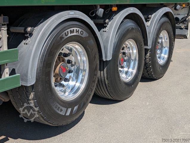 Auflieger mit Walkingfloor Heitling HEITLING Push-Trailer 55 cbm, 2x Liftachse