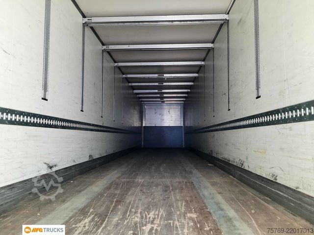 Box semitrailer KÖGEL Koffer Doppelstock Liftachse VDI 2700 EN 12642XL