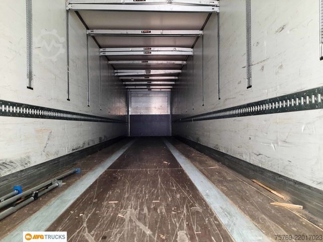 Box semitrailer KÖGEL Koffer Doppelstock Liftachse VDI 2700 EN 12642XL