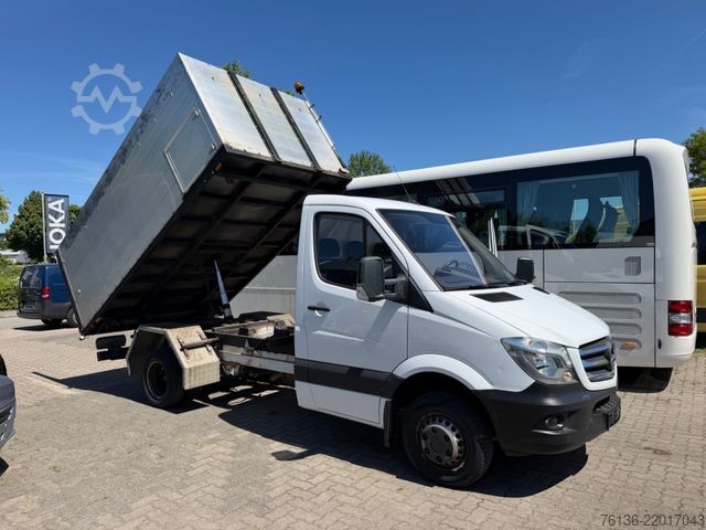 Tipper van MERCEDES-BENZ Sprinter 514 CDI Kipper Klima AHK