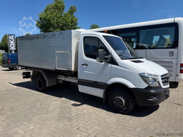 Tipper van MERCEDES-BENZ Sprinter 514 CDI Kipper Klima AHK
