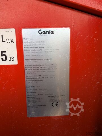 Telescopic work platform Genie S-65