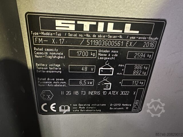 FM-x 17 – Atex Miretti EX 2G / Zone 1 * Triplex FFL!! STILL FM-x 17 - Atex Miretti EX 2G / Zone 1 * Triplex FFL !!