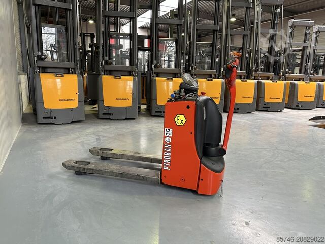 T 18 * DEMO !! Pyroban EX 3G / Zone 2 * RAVAS !! NEUE Batterie !! LINDE T 18 * DEMO !! Atex Pyroban EX 3G / Zone 2 * RAVAS !! NEW battery !!